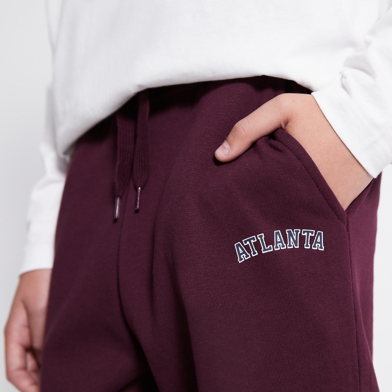 Sweatpants "Vilmer Print Star" Burgundy